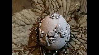 Декор пасхального яйца.  Easter decor. Diy.