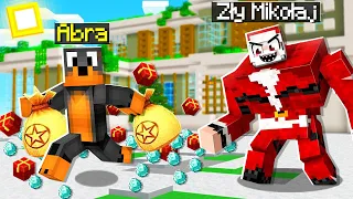 OKRADAMY WIELKIEGO BOGATEGO ZŁEGO MIKOŁAJA z 1.000.000 ZŁ w Minecraft! 😱🎅