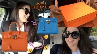 SPENDING $20,000 IN HERMÈS 😱 KELLY or BIRKIN???| Jerusha Couture