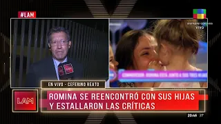 🎙️ Ceferino Reato: "Romina se metió a la casa de GH por política"