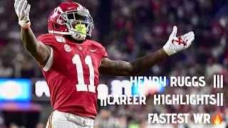 HENRY RUGGS ||| ||CAREER HIGHLIGHTS ALABAMA||🔥