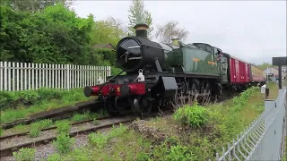 THE FIRST FOUR TRAINS OF THE WSR SPRING STEAM GALA FRIDAY 28 APRIL 2023