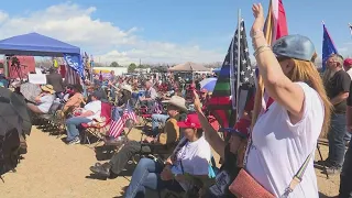 Convoy gathers in Quemado and say they are tired of the fight along the border