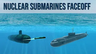 Ohio Class Submarine vs Borei Class Submarine