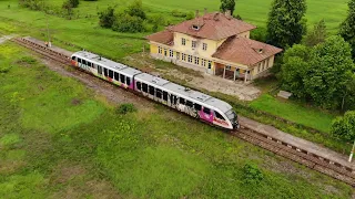 Влака от Троян за Левски на сп.Абланица.