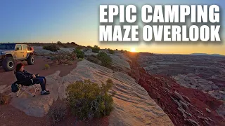 Mind Blowing Campsite - Maze Overlook - Canyonlands