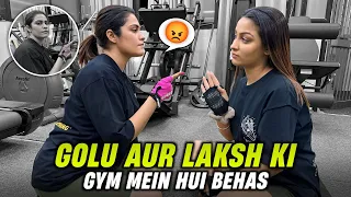 GOLU AUR LAKSH KI GYM MEIN HUI BEHAS | Malik Fitness