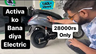 Electric activa and electric apache pulsar ,how to convert petrol to electric. Sasti electric gaadi