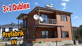 DUPLEX PREFABRICATED HOUSE / 3 + 1 duplex prefabricated