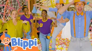 Heads, Shoulders, Knees, and Toes | Brand New BLIPPI, MEEKAH and Shawn Johnson Nursery Rhyme