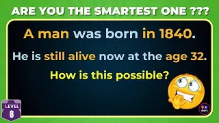 ARE YOU THE SMARTEST ONE TO SOLVE THIS? | 20 Riddles in English | Level 8