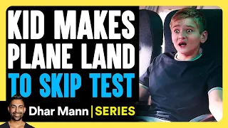 Mischief Mikey Ep 3: Kid Makes Plane Land To Skip Test | Dhar Mann Studios