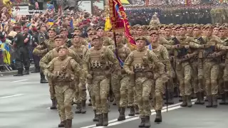 Ukraine Makes Show Of Force To Mark 25 Years Of Independence