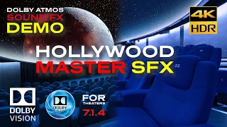 DOLBY ATMOS "HOLLYWOOD MASTER SFX"  7.1.4 Theater Demo [4KHDR] Dolby Vision (Download Available)