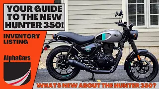 Your Guide to the NEW 2023 Royal Enfield Hunter 350 in Dapper Ash!