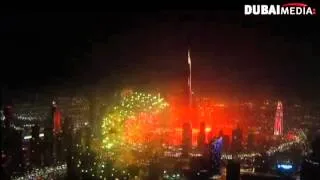 احتفالات العام الجديد دبي تستقبل عام ٢٠١٥ بواحد من اضخم عروض الاعاب الناريه بالعالم