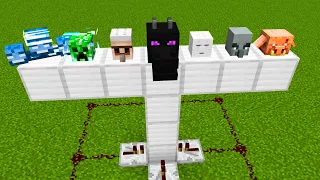 What if you made a SPIRAL DISTORTED IRON DRAGON GOLEM in MINECRAFT?