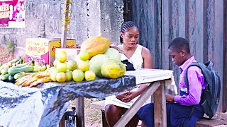 How A Poor Single Mother Met A Destiny Helper While Selling Oranges With Her Child/African Movies