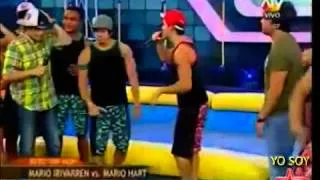 MARIO HART Y MARIO IRIVARREN SE DICEN SUS VERDADES RAPEANDO COMBATE 08 03 13