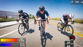 Setting up a Win-Win Situation - Team Tactics at Alviso Criterium