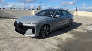 Tour the 2023 740i in Brooklyn Grey | 4K