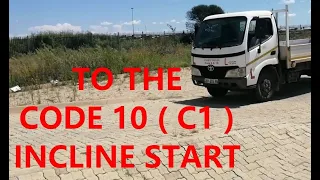 incline start / Code 10 / C1