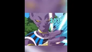 Beerus hitting the griddy