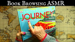 ASMR | Journey! The History of Travel - Whispered Book Browse and Reading