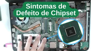 Defeito de chipset. Veja como se comporta um equipamento com este defeito e o que não fazer.