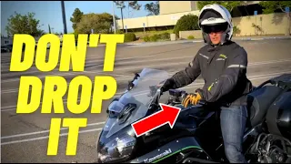 Never Fear DROPPING Your Motorcycle Again