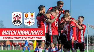 MATCH HIGHLIGHTS | Ilkeston Town 3-2 Coleshill Town