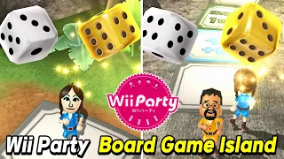 Board Game Island gameplay Laura vs David vs Rainer vs Kentaro | Expert com - Wii Party Alexgamingtv