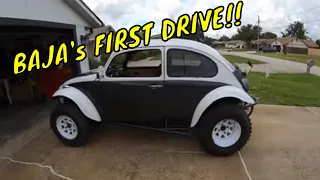 Taking The VW BAJA for It's First Drive!