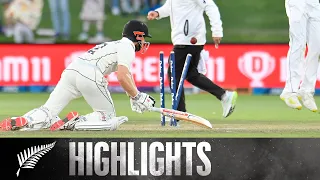 Williamson 121* in last ball thriller | DAY 5 HIGHLIGHTS | BLACKCAPS v Sri Lanka | Hagley Oval