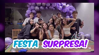 FIZEMOS UMA FESTA SURPRESA PARA A DUDA! - Luiza Vinco