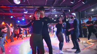 살사소셜 |  손나리(바동) & 가리온 Salsa social 4K Raquel 라켈 파티 - 강남 클럽 라틴