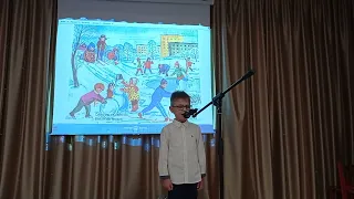 Песня "Зимушка хрустальная". Исполняет Ткаченко Макар, 6 лет