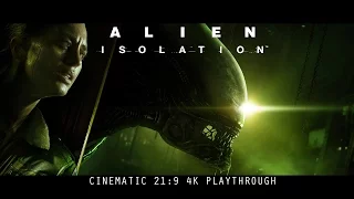 Alien Isolation - Cinematic Playthrough - 21.9 AR - 4k (No Commentary) #2