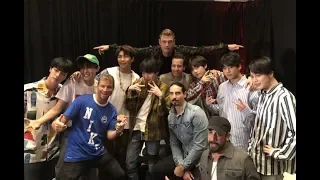 Remember when Backstreet Boys met BTS?  Yeah, WE made that happen…