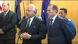 MH370 Mystery - Australian & Malaysian PM Visited RAAF Pearce Air Base