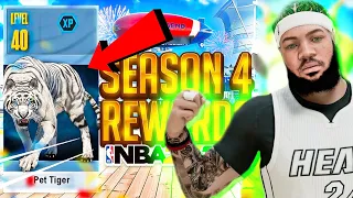 Season 4 NBA 2k22 LEVEL 40…