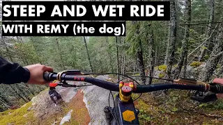 RIDING STEEP AND WET TRAILS ON MY OWN - EXT SUSPENSIONS CHAT