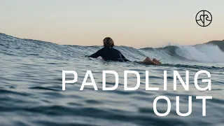 PADDLING OUT THROUGH BREAKING WAVES | How To Surf | Making it into the Line-up Through White Water