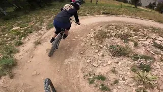 Grand Targhee Bike Park: first lap at the Bike Park