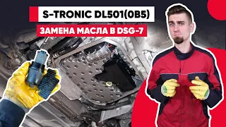 DSG-7 S-tronic DL501/DL382 (0B5 / 0CK)– замена масла в ДСГ 7 АУДИ А6.