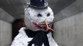 THE SCARY SNOWMAN PRANK 4K-Julien Magic