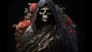 Black Santa Muerte Meditation Music (1 Hour)