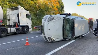 На автодорозі Львів-Тернопіль сталася ДТП