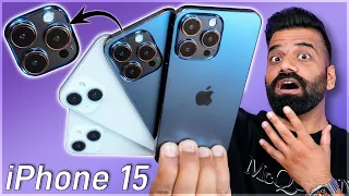iPhone 15 Series First Look - Crazy New Upgrades🔥🔥🔥