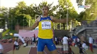 Sheryf EL-Sheryf 17.72 Triple Jump Men Final European Athletics U23 Championships Ostrava 2011